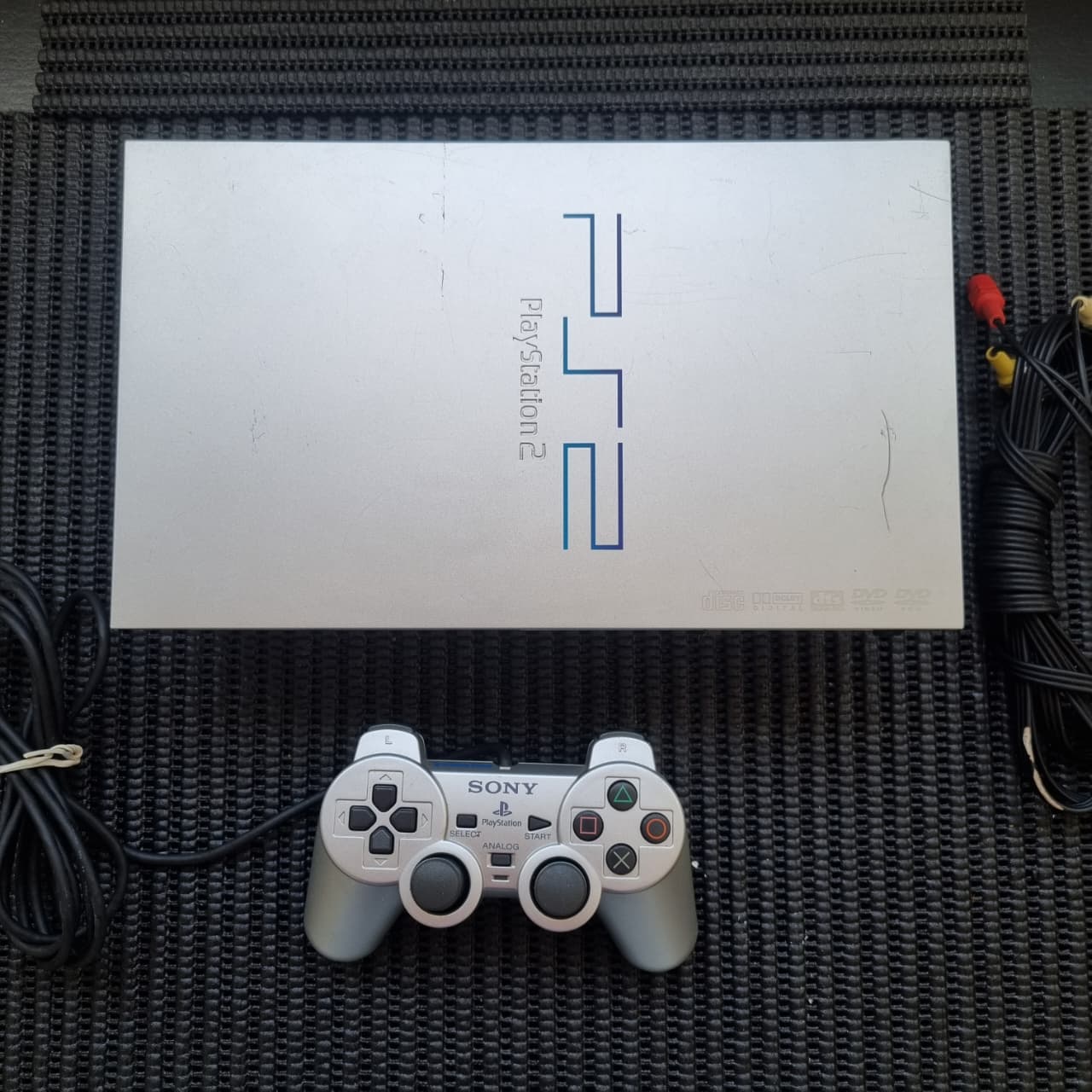 PlayStation 2 Europeu Prata