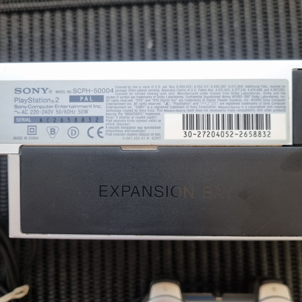 PlayStation 2 Europeu Prata
