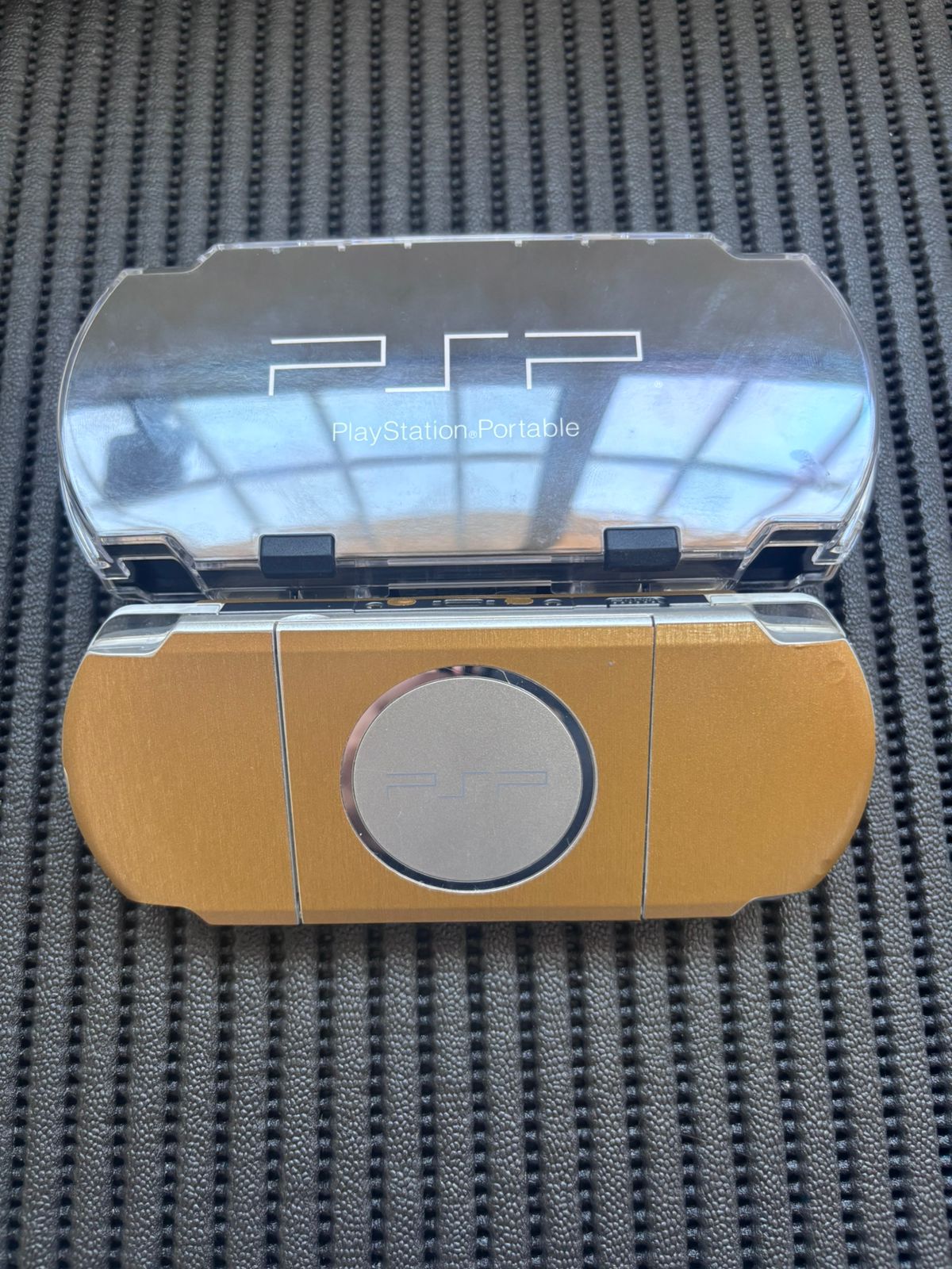 PlayStation Portable PSP Prata com Adesivo doutorado
