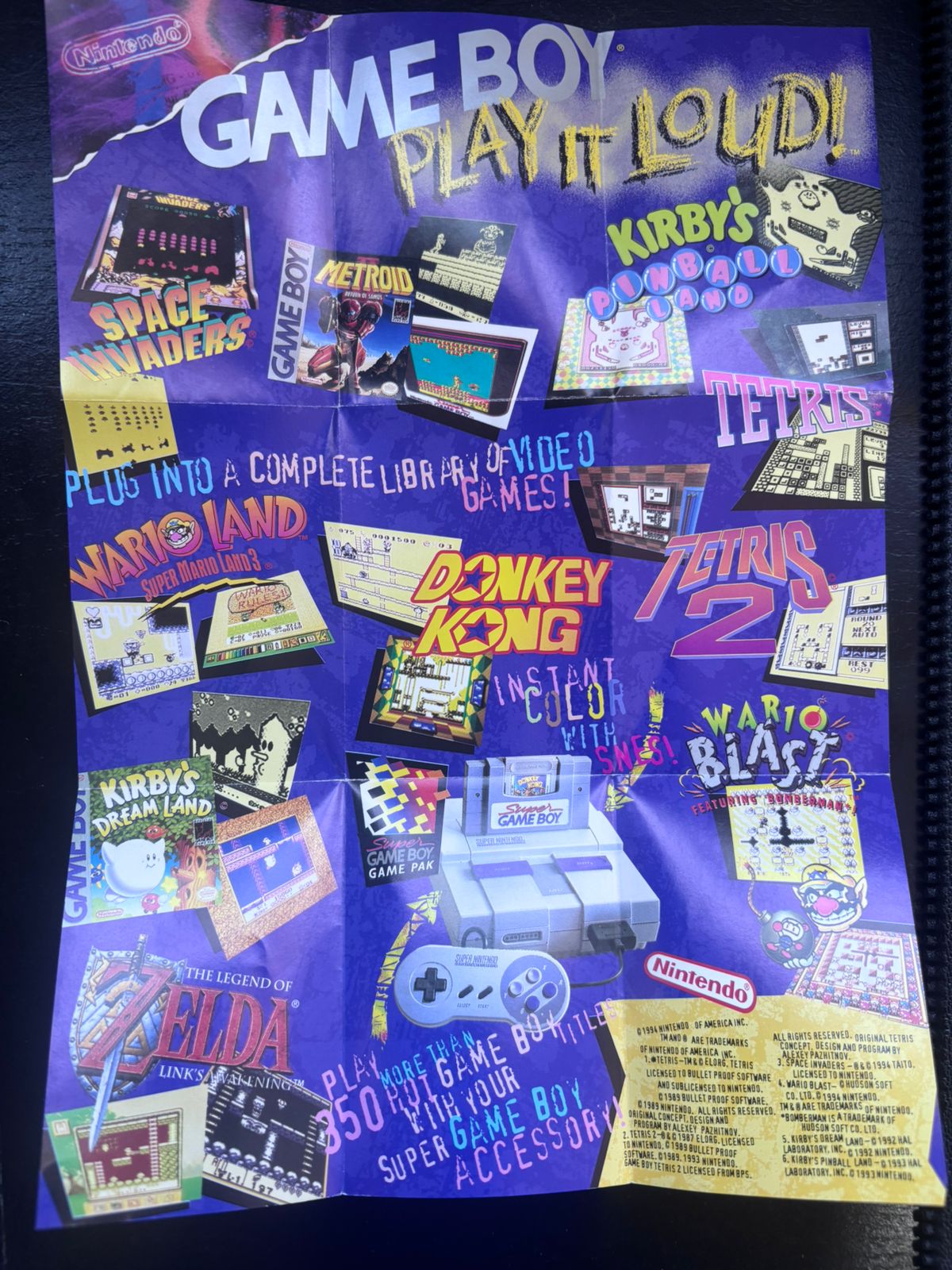 Game Boy Play it load Completo Original
