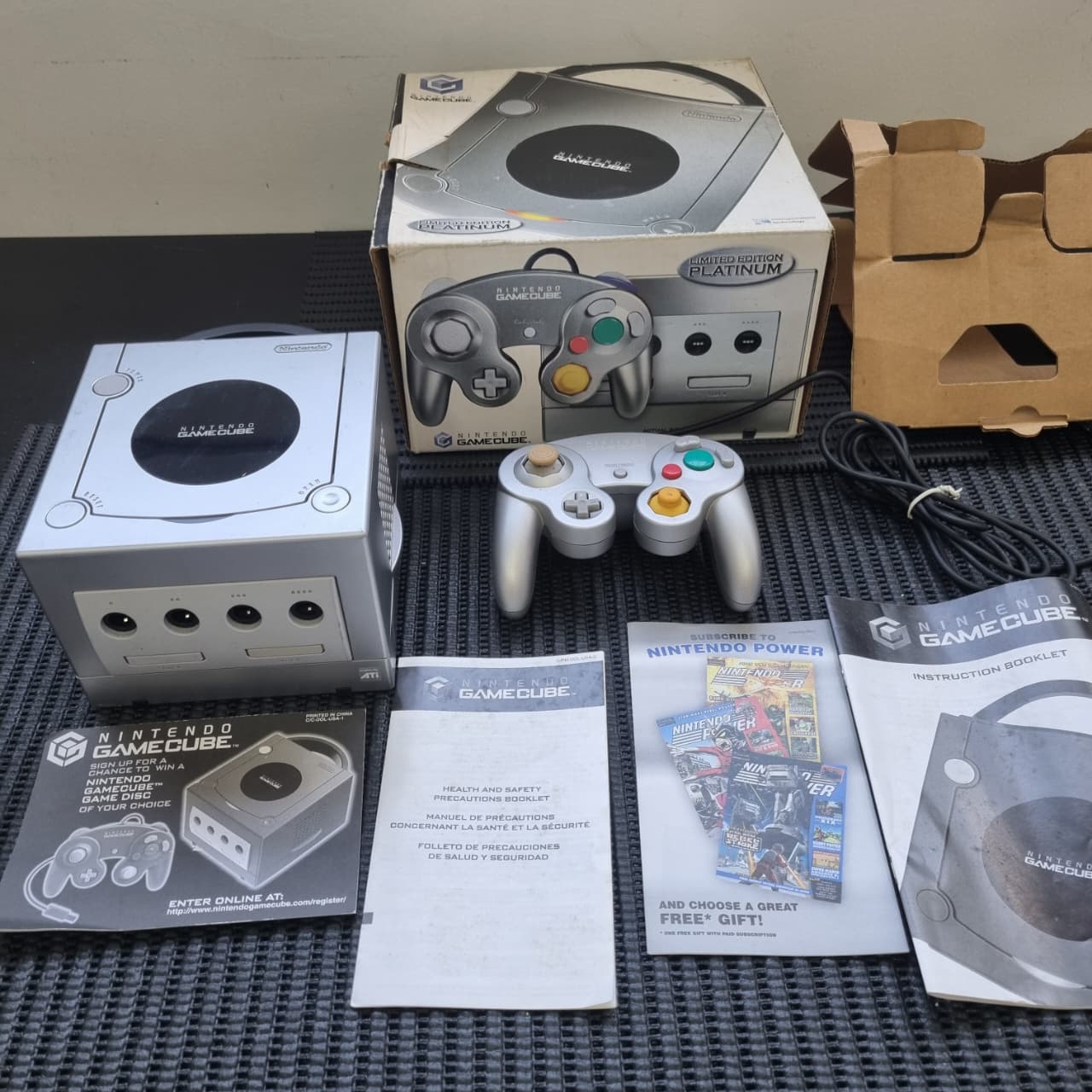 Nintendo GameCube Prata