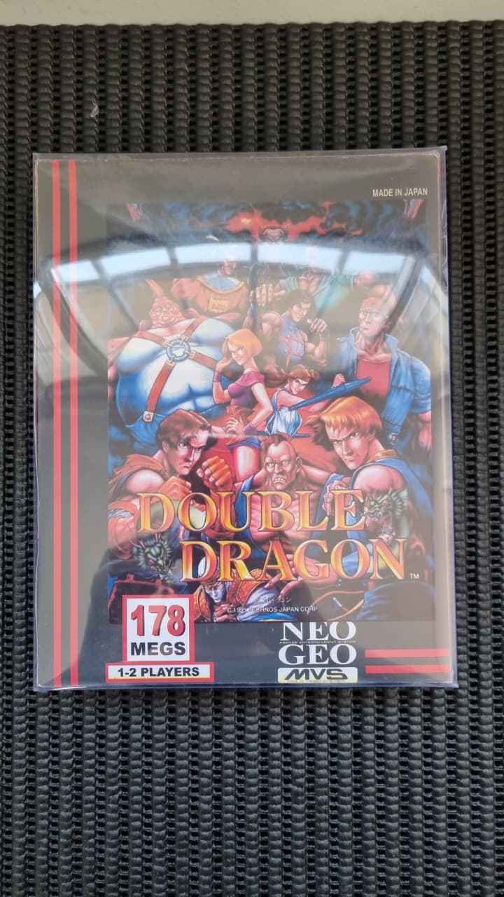 Double Dragon Neo Geo Mvs Original Caixa Retro