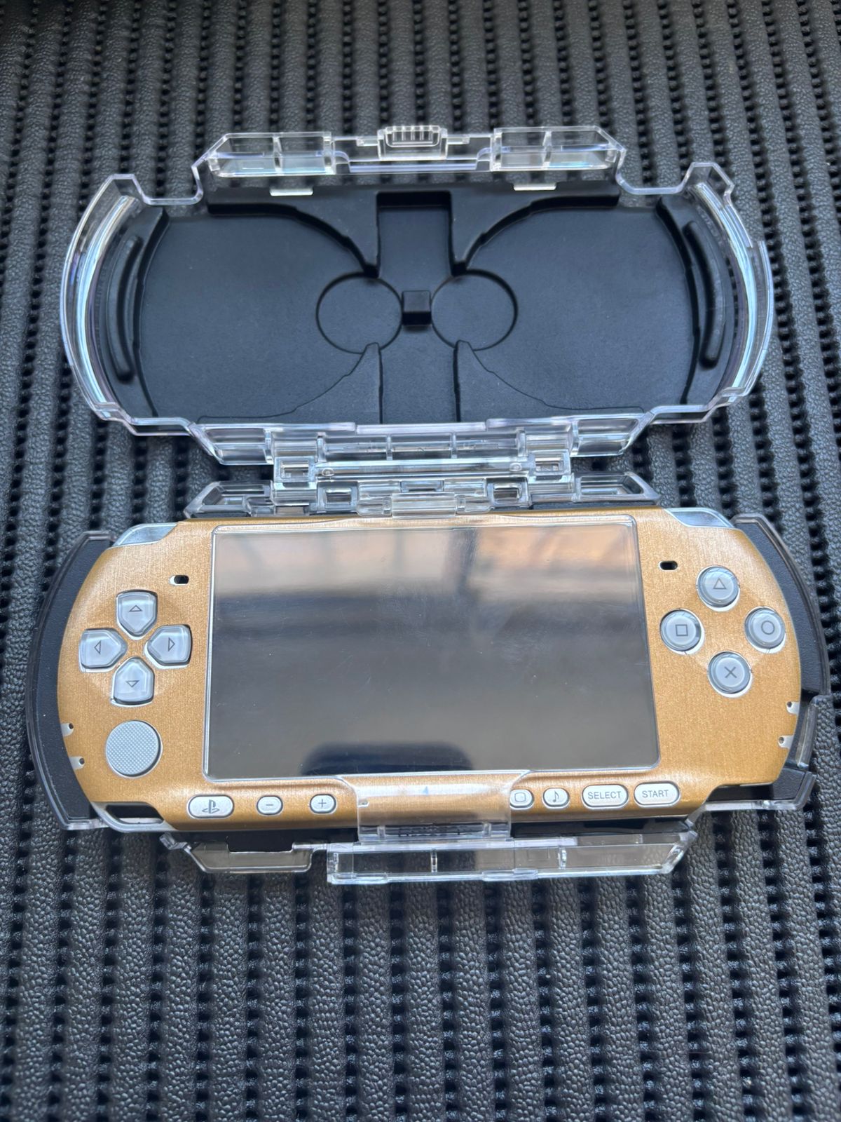 PlayStation Portable PSP Prata com Adesivo doutorado