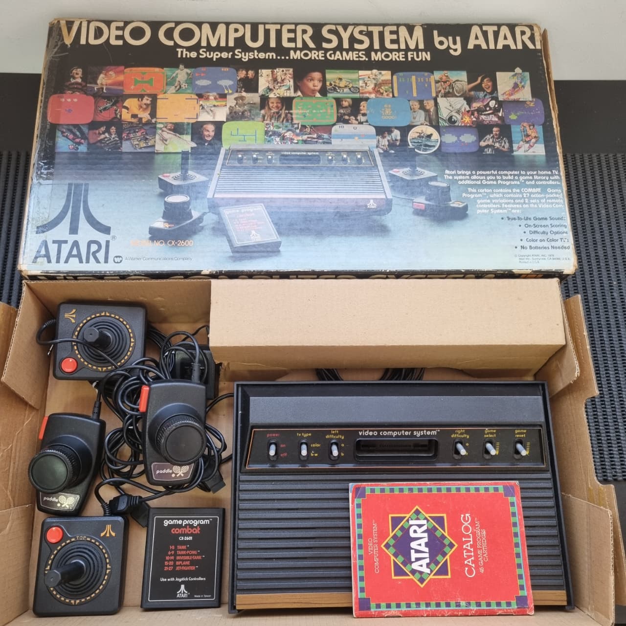Atari 2600 Heavy Sixer 1977