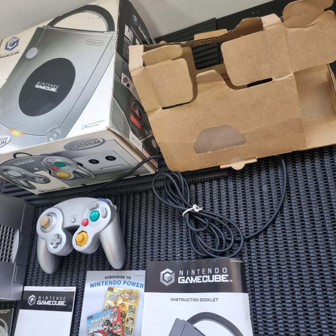Nintendo GameCube Prata