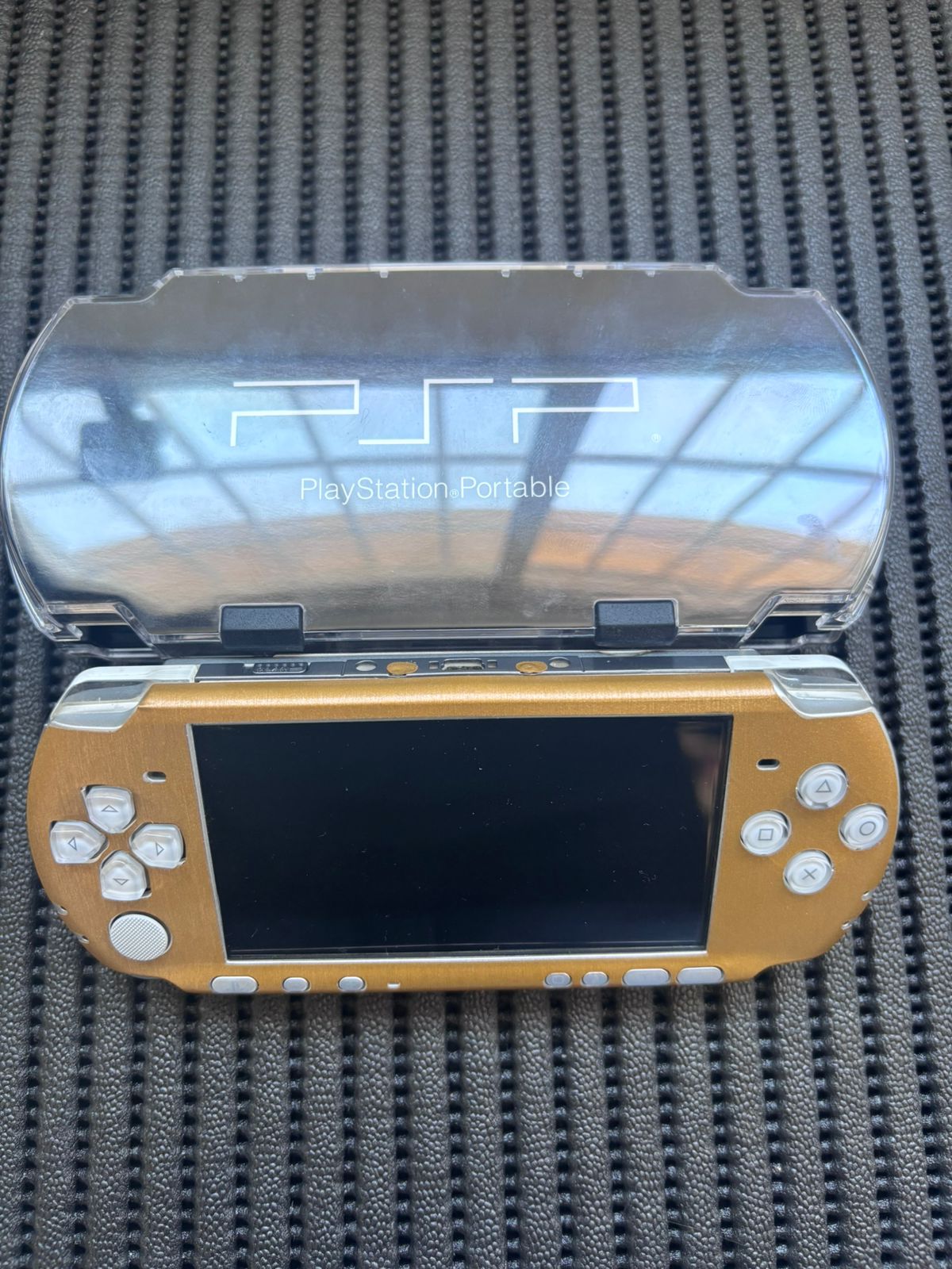 PlayStation Portable PSP Prata com Adesivo doutorado
