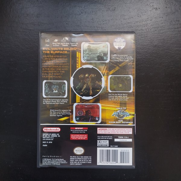 Metroid Prime - GameCube