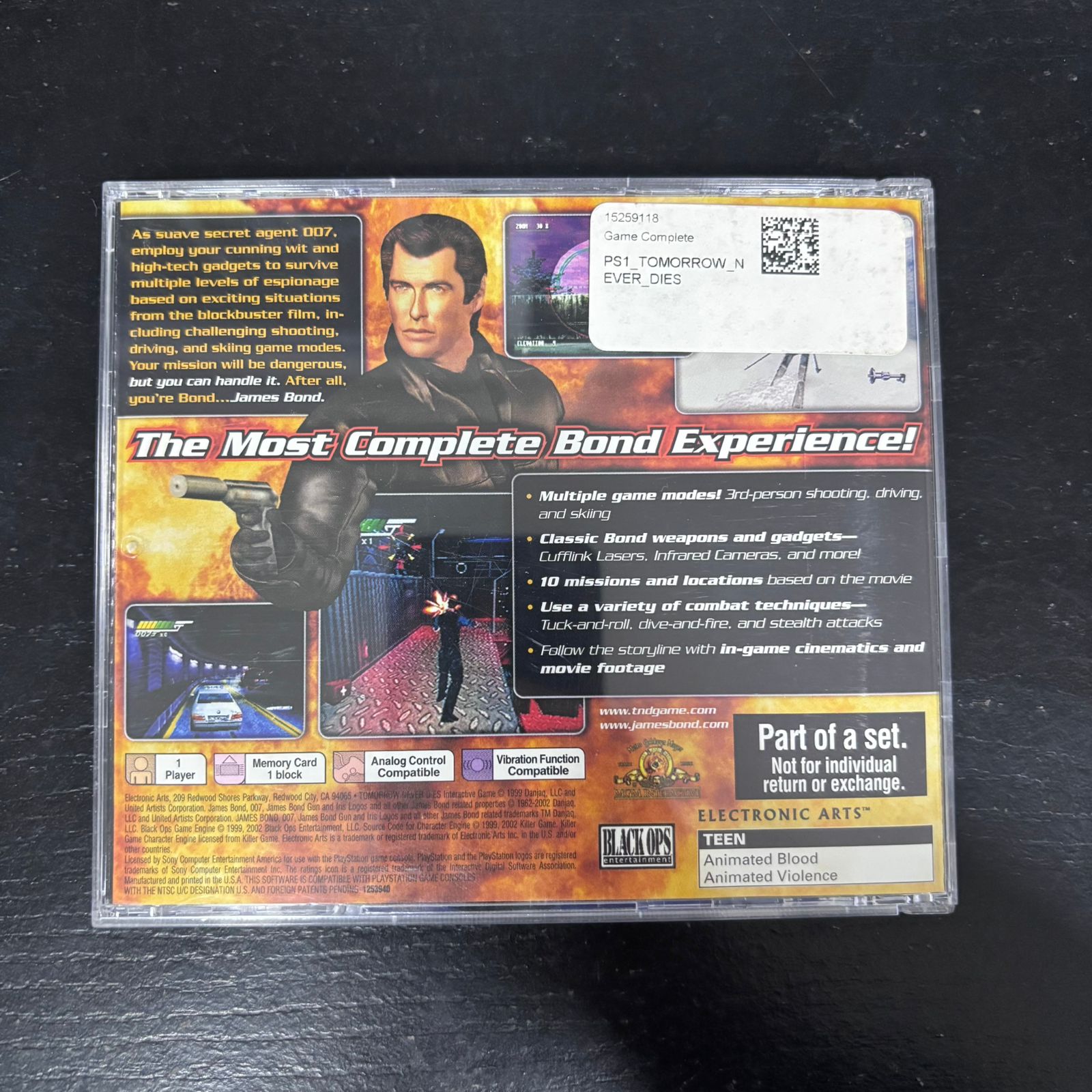 007 Tomorrow Never Dies Collector's Edition