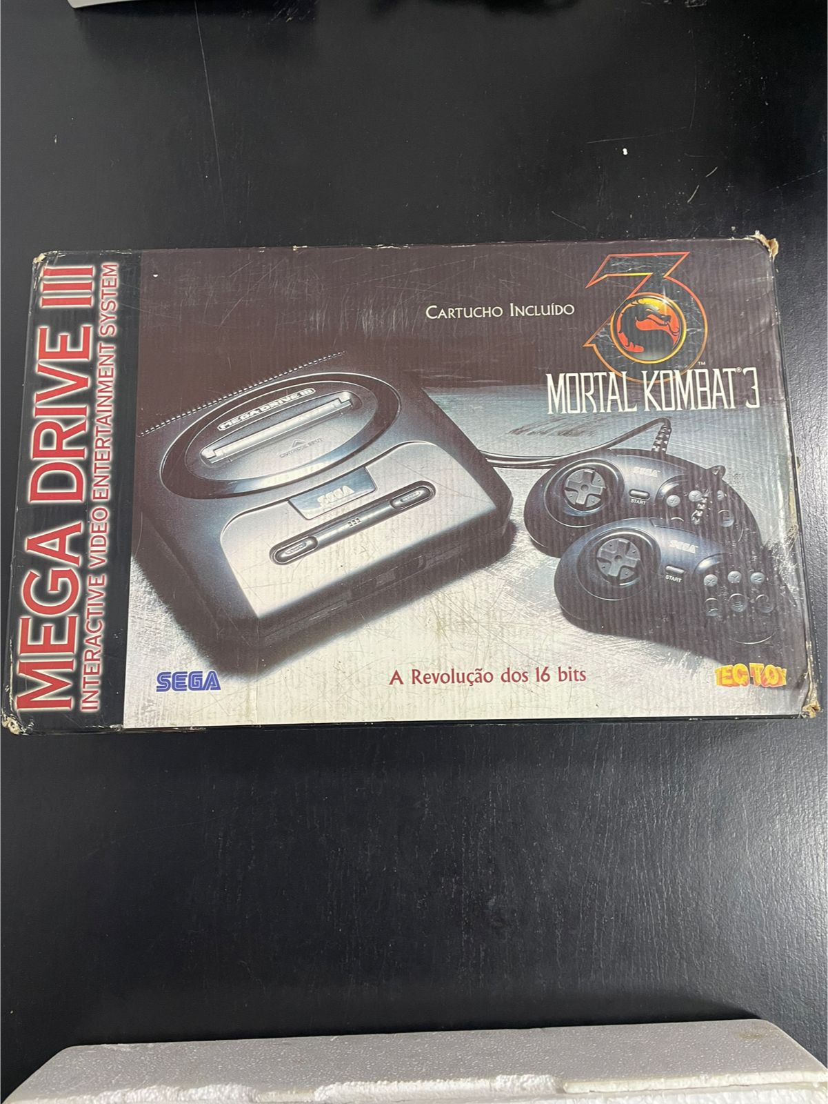 Mega Drive 3 edição mortal Kombat 3