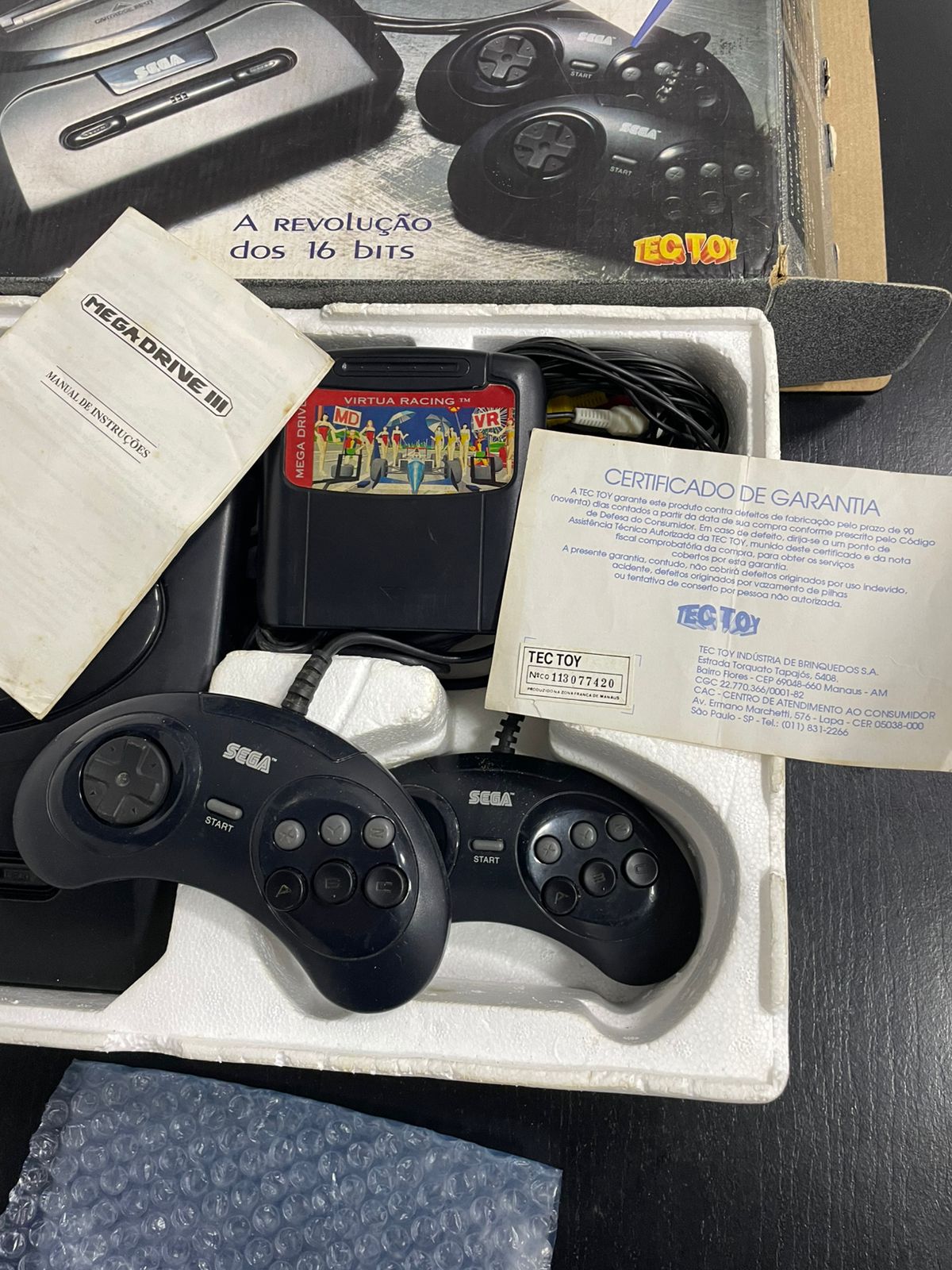 Mega Drive III Completo Edição