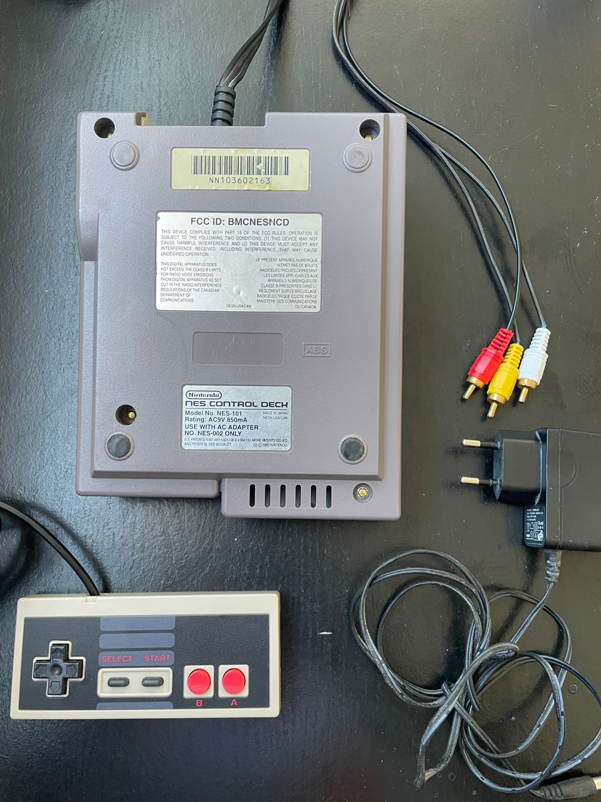 Nes TopLoader americano com Mod Av