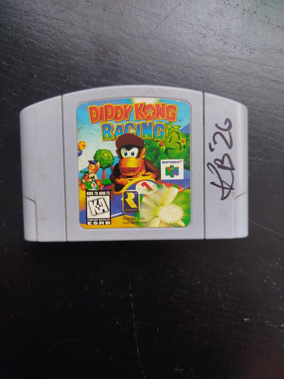 Diddy Kong Racing Autografado