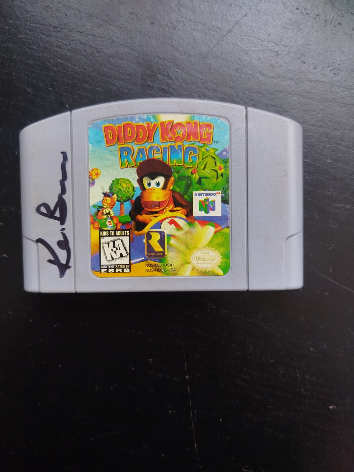 Diddy Kong Racing Autografado